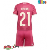 Camiseta Real Madrid Brahim Diaz #21 Tercera Equipación para niños 2026-27 manga corta (+ pantalones cortos)